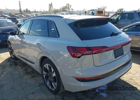 2021 Audi E-Tron Premium Quattro from USA, damaged, VIN WA1AAAGE1MB018486